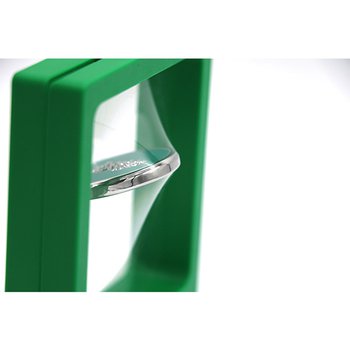透明懸浮塑料綠色展示盒_4